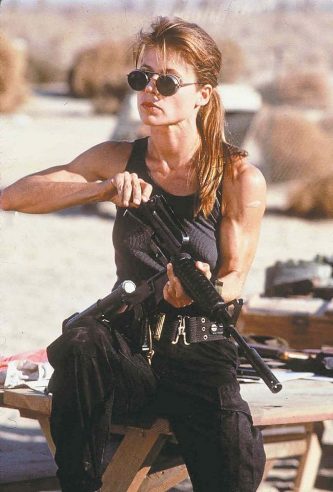 Linda Hamilton in T2 | Photo: Tristar Linda Hamilton in T2 | Photo: Tristar